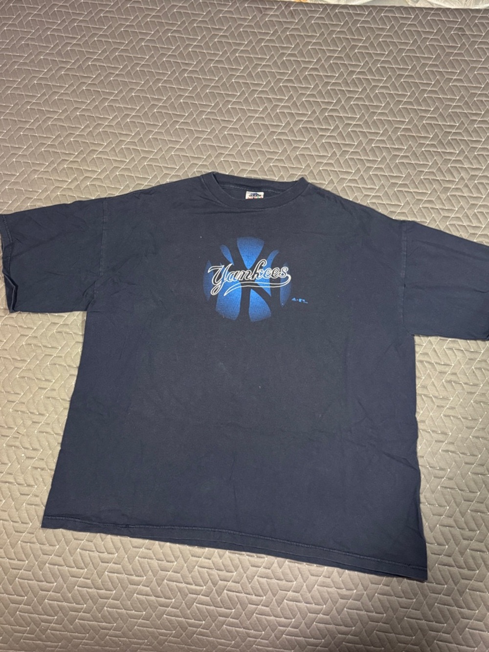 New York Yankees Adidas Navy Tee